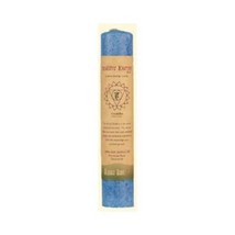 Aloha Bay - Chakra Pillar Candle Positive Energy Blue - 1 Candle - $14.52
