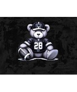 Cowboys Teddy Bear Digital Image, PNG Format, Great for Personalized Gifts - £2.36 GBP
