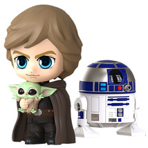 The Mandalorian Luke, R2-D2 &amp; The Child Cosbaby - £61.30 GBP