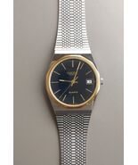 Vintage Swiss Black Dial Electronic Quartz Watch Herodia 1980’s NOS Unworn Uhr - €166,29 EUR