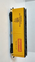 AHM Morrell Refrigerator Line MORX 9204 Yellow Box Car HO Gauge Scale - £7.90 GBP