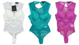 Inc International Concepts Womens Cupped Swiss Dot Thong Bodysuit - $9.90+