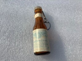 Vintage Promo Keyring Budweiser Ale Keychain Beer Bottle Ancien Porte-Clés Bud - £6.52 GBP