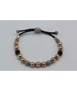 John Hardy Classic Chain Pull Through Bracelet Black Tourmaline Silver &amp;... - $576.88 CAD