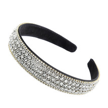 Women&#39;s Hair Accessories Crystal Headband Alice Hair Band Hairband Acces... - £11.18 GBP