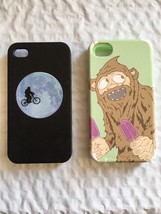 iphone 4/4s Hard Case Lot of 2 Vintage Bigfoot, Sasquatch Memorabilia USED - £11.10 GBP