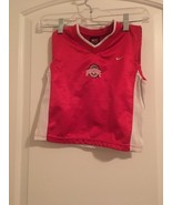 Nike Toddler Boys Sleeveless Jersey Shirt Ohio State Buckeyes Size 3T  - $645.28 MXN