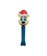 Vintage Icee Polar Bear With Santa Hat Pez Dispenser Blue Stem 2002 Hungary - €7,63 EUR