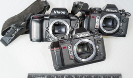 Lot of 3 Pentax N2020 N90 AF 35mm SLR Film Camera For Parts or Repair - $49.49