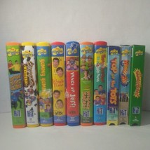The Wiggles Lot of 10 VHS Kids Safari Jeff Western Gremlins - £39.46 GBP