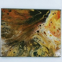  Contemporary Abstract Painting Original Art Liquid Galaxies by Kim Collins  - £43.52 GBP