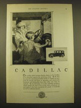 1924 Cadillac Cars Ad - art by Donald Gardner - $18.49