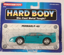 Tootsietoy 2949 Hard Body F-40 Ferrari Die Cast Model International Spor... - $16.99