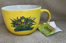 Teenage Mutant Ninja Turtles Cowabunga 24 Oz Jumbo Tmnt Soup Coffee Tea Mug Cup - £15.17 GBP