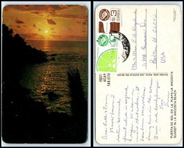 MEXICO Postcard - Acapulco, Sunset In La Angosta Beach N25 - £2.36 GBP