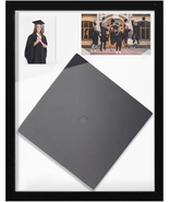 11X14 Shadow Box Frame with Letter Stickers, Graduation Memories Frame D... - $470.14 MXN