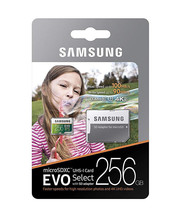 Samsung 256GB Micro EVO select S10 SD card for Galaxy S10 plus S10e S9 S8 note 9 - £157.46 GBP