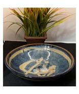 Studio Pottery Bowl Multi-Color 9.25&quot; Diameter - Signed - £19.98 GBP