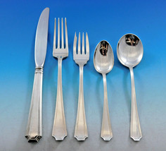 Fairfax by Gorham Sterling Silver Flatware Set for 8 Service 42 Pcs Place Size - £2,370.13 GBP