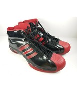 ADIDAS Pro Model Basketball Shoes Torsion System Black Patent Leather Me... - £81.93 GBP