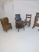 a price products wooden dollhouse mini furniture vintage Made In Taiwan - £14.90 GBP