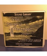 VINTAGE AUDIOBOOK CD BOOK IN BOX CASE STORY OF MARRIAGE ANDREW SEAN GREE... - $9.85