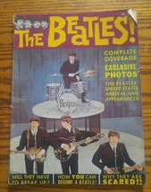 Vintage The Beatles Publishing Corp 1964 Magazine John Lennon Ringo Geor... - £19.91 GBP