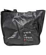 Lululemon This Is Yoga Shopping Tote Black - $395.26 MXN