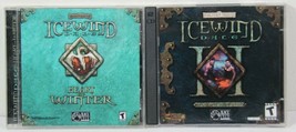 Icewind Dale Heart of Winter &amp; II Jewel Case Lot No Box - $9.89
