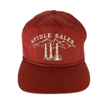 Vintage Snapback Trucker Hat Cap Spindle Sales Spindletop Beaumont Texas... - $17.10