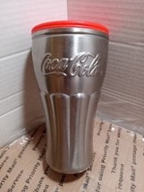 Coca-Cola vintage Stainless Steel Insulated Cup/tumbler With 3D Logo 16 Oz - $17.81