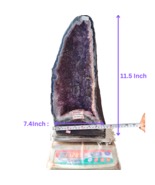 Amethyst Geode cathedral crystal cluster - 11.5X7.4X4.4 Inch(19.294Lb) - $2,376.00