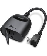 Kasa Outdoor Smart Plug, Smart Home Wi-Fi Outlet Timer, Max Load 15A/187... - $33.99