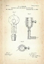 9617.Decoration Poster.Home wall.Room art decor.Edison electric lamp holder - £12.65 GBP+
