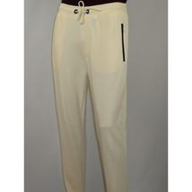 Men's Monte Carlo Turkey Jogging Suit 2pc Jump Set Stretchable 95061 Ivory Wine image 11