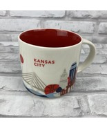 Starbucks You Are Here Kansas City KS Collector's Collectible Coffee Mug 14oz - $17.20