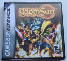 Golden Sun Case Only Game Boy Advance Gba Box Best Quality Availabl - £10.31 GBP