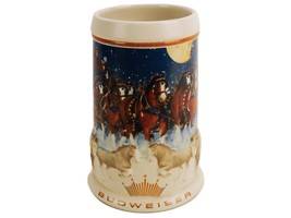 2005 Budweiser Holiday Stein, Ceramarte, Made In Brazil, #CS628 - $14.65