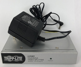 Tripp-Lite VGA/SVGA 2-Port Video Splitter Signal Booster B114-002-R Free Ship - £17.58 GBP
