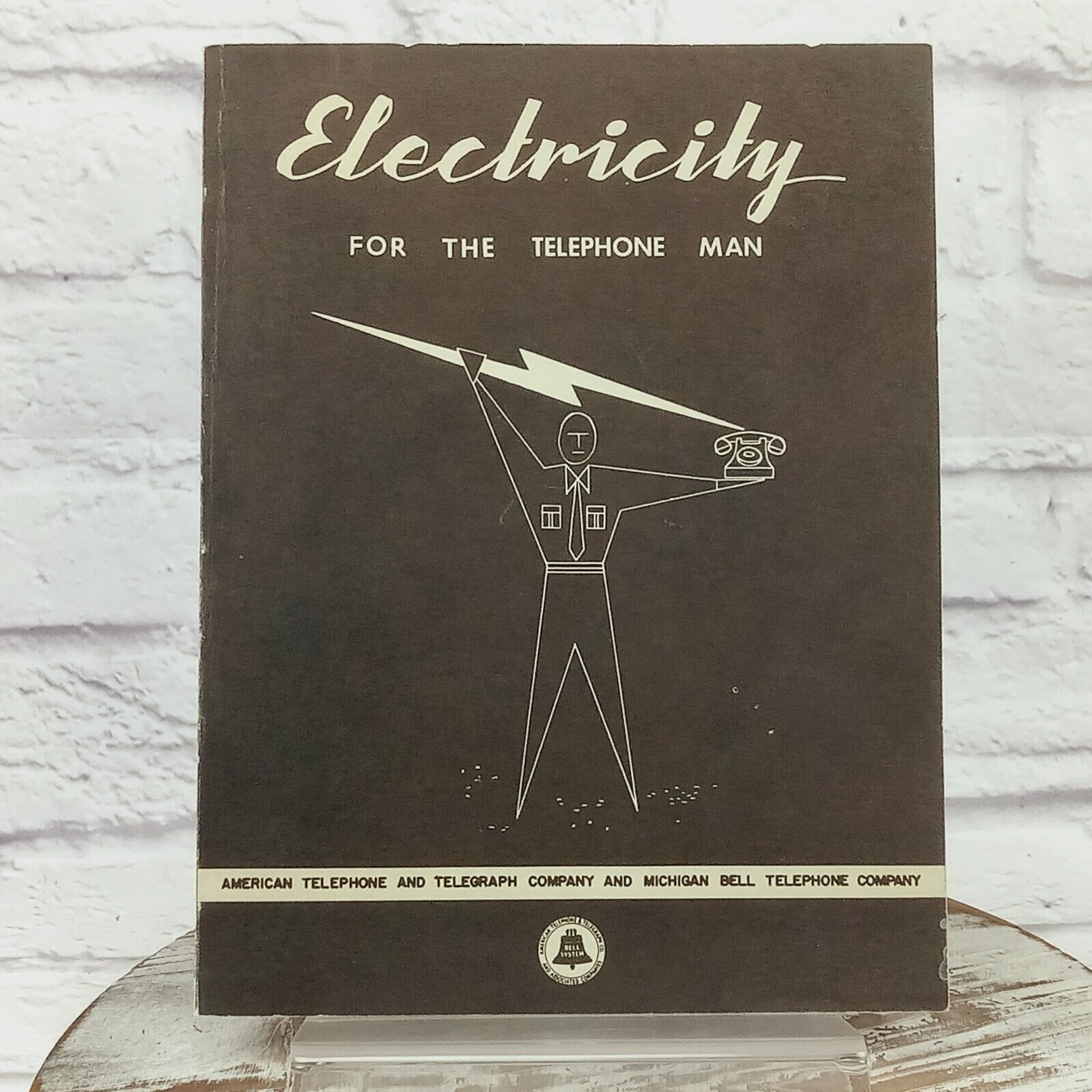 Primary image for Electricity For The Telephone Man AT & T Michigan Bell 1956 Vintage Textbook