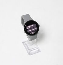 Google Pixel Watch 2 GA05031-US Polished Silver Case w/ Gray Band image 2