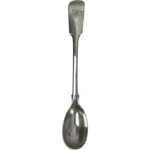 Antique Sterling Silver Condiment Jam Spoon English 1871 WS London - $41.73