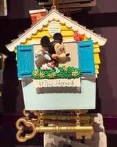 Disney Parks Mickey Mouse Home Key Holiday Christmas Ornament - $33.99