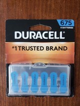Duracell Size 675 Hearing Aid Batteries - 6 Pack - Easy-Fit Tab Sealed pkg - £5.36 GBP