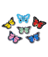Beautiful Sewn-on/Iron-on Butterfly Embroidery Patch (Variety of 6 Butte... - £5.88 GBP