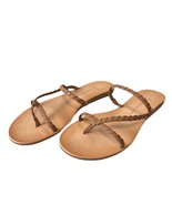 NEW Dolce Vita Womens Peach Braided Slide Sandals Shoes 10 - $471.14 MXN