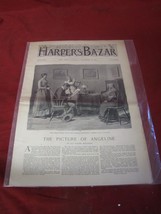 Antique Harper Bazar 1893 Magazine #2 - £18.61 GBP