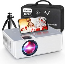 Fangor 230&quot; Portable Movie Projector With Tripod, Home Theater Video Pro... - $110.95