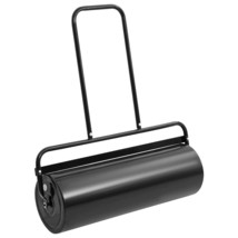vidaXL Lawn Roller Black Iron, Steel Large Rollable Lawn Roller - $261.46 CAD