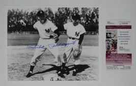 Tony Kubek Phil Rizzuto Signed B&amp;W 8x10 Photo New York Yankees HOF JSA COA - £39.46 GBP